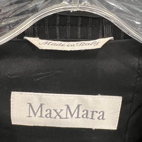 MaxMara Pin Strip Suit - Large/Black - Picture 6 of 8
